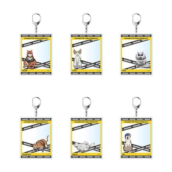 WARNINGキーホルダー