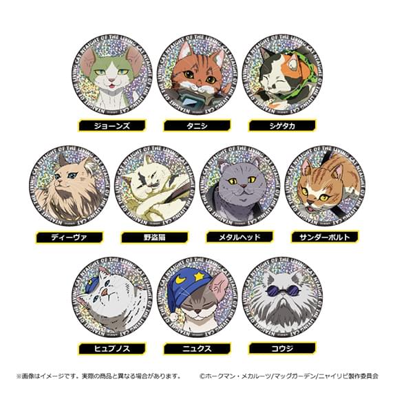 ホログラム缶バッジ